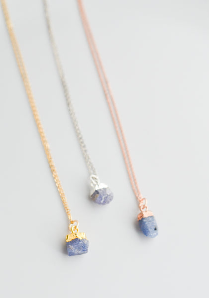 Raw sales topaz necklace
