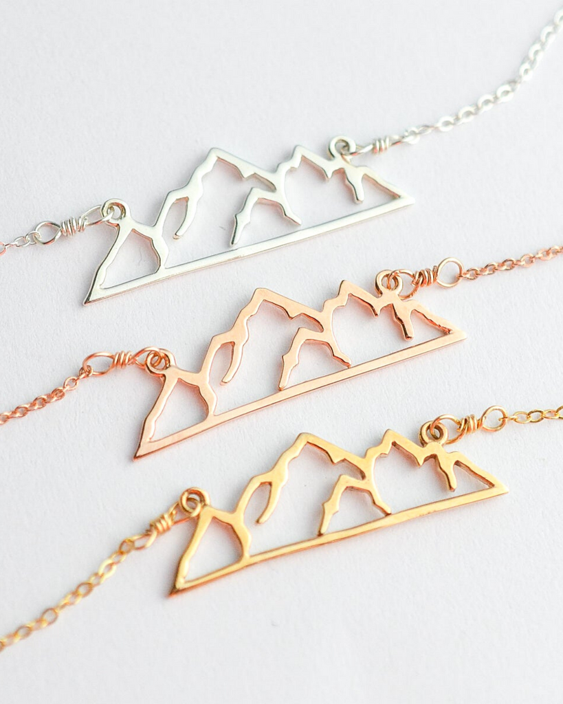 Mountain Silhouette Necklace