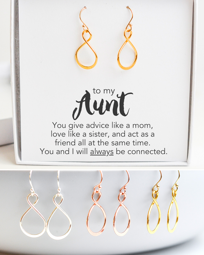 Aunt Infinity Earrings