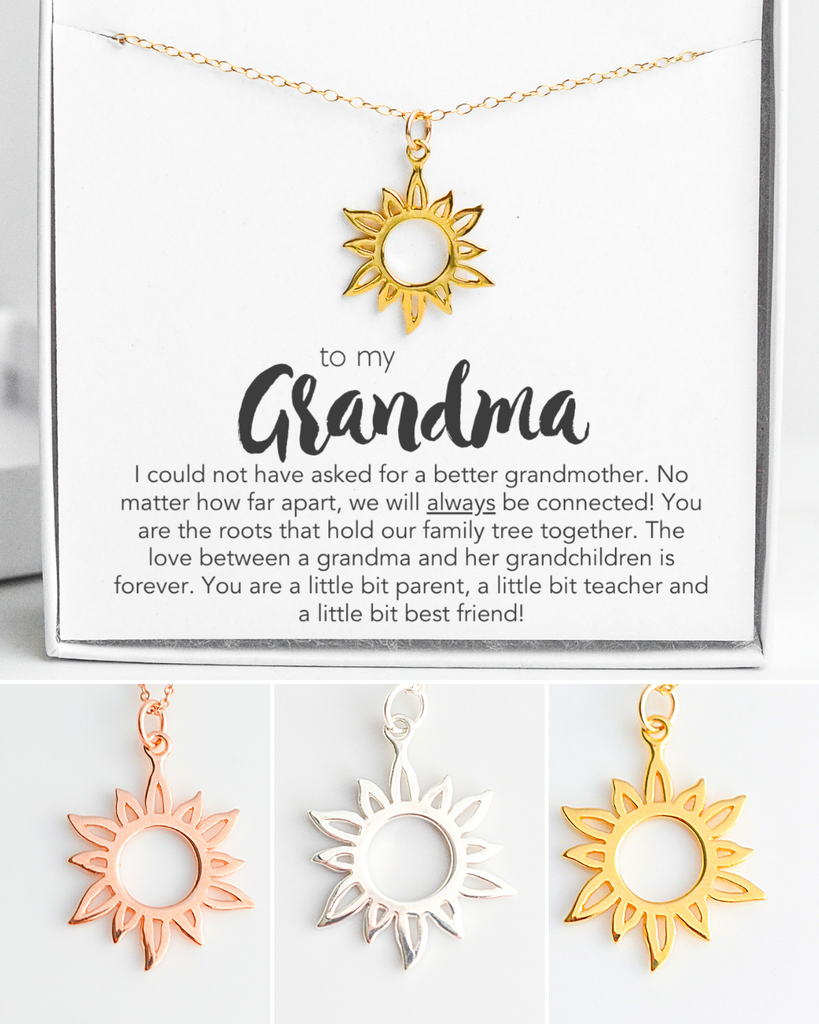 Grandma Sun Necklace