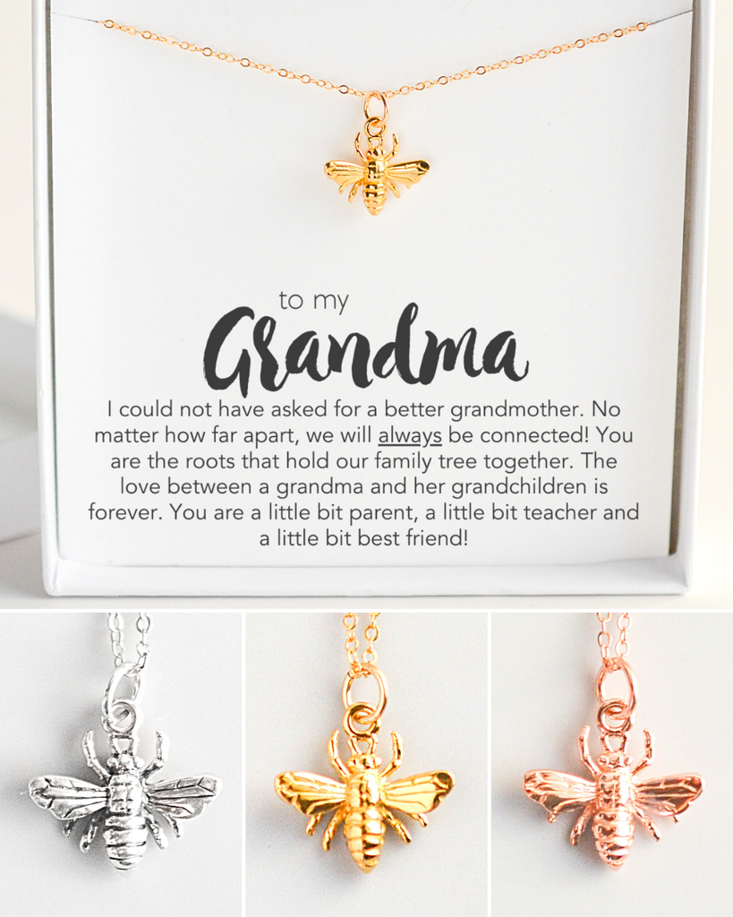 Grandma Bumblebee Necklace