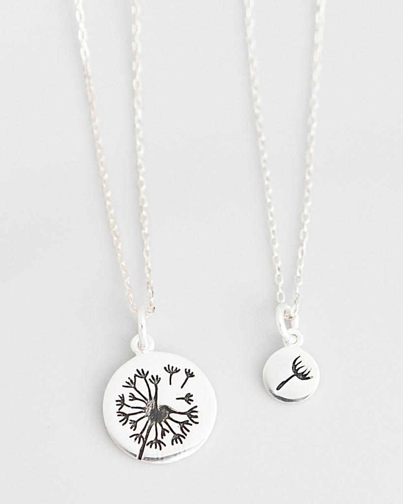 Dandelion Necklace Set