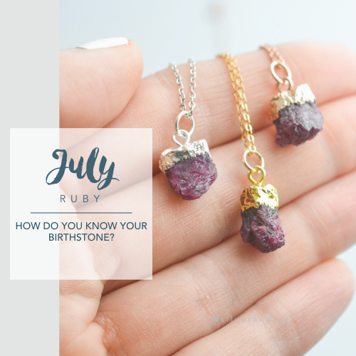 July Birthstone - Ruby