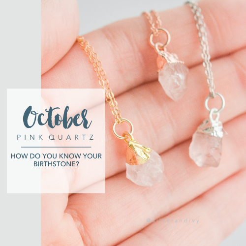 Rose quartz best sale birthstone