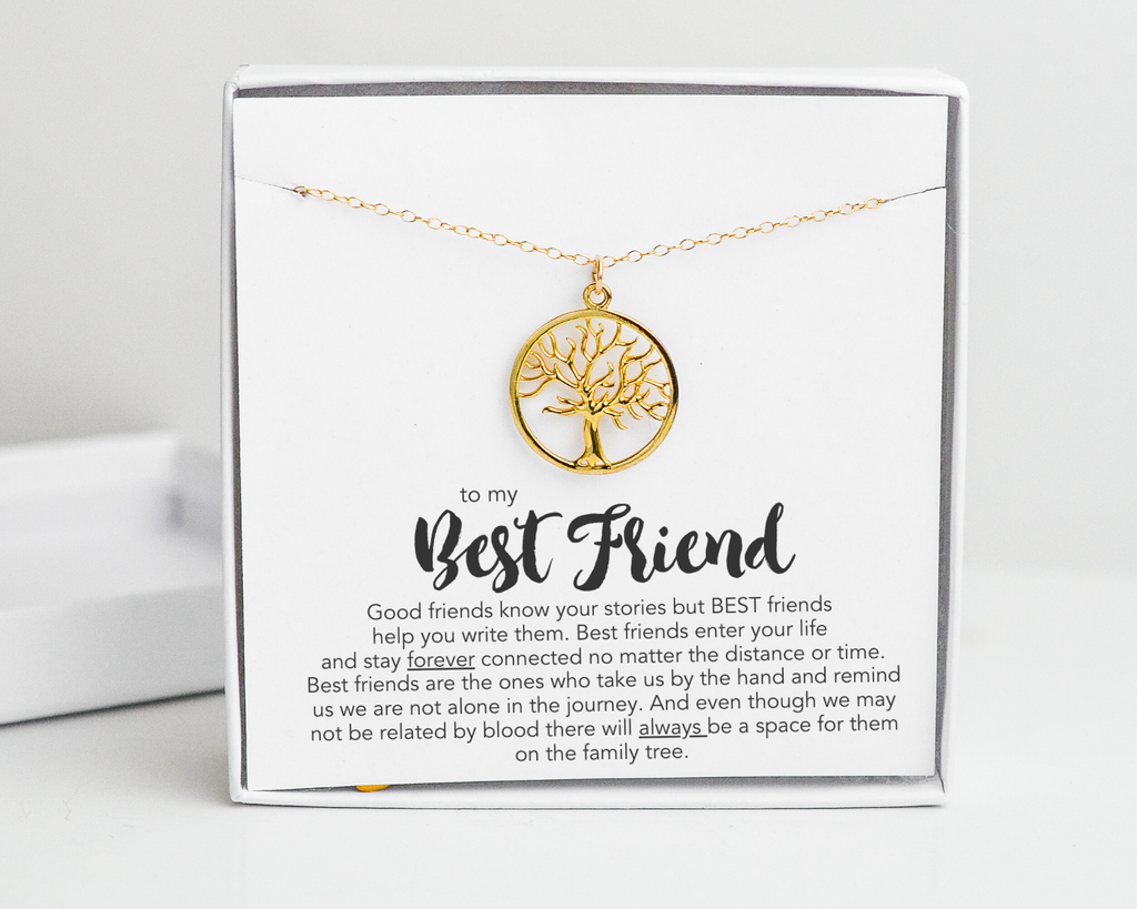 Best Friend Tree of Life Necklace