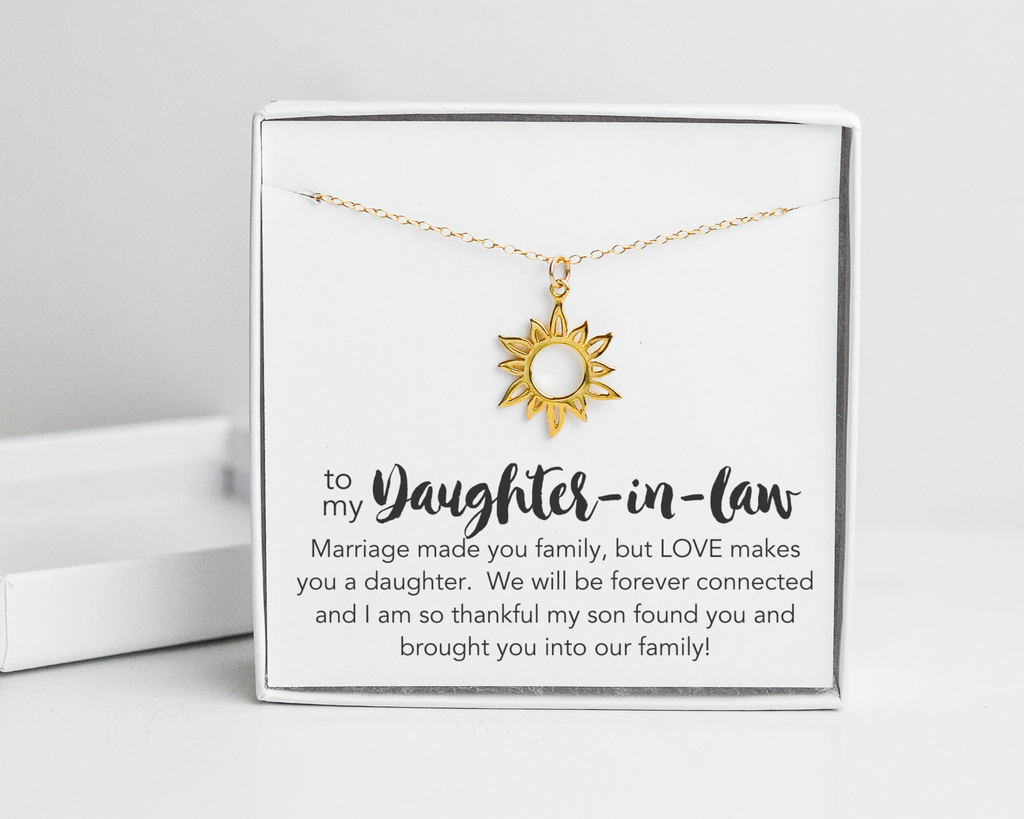 Daughter-in-Law Sun Necklace