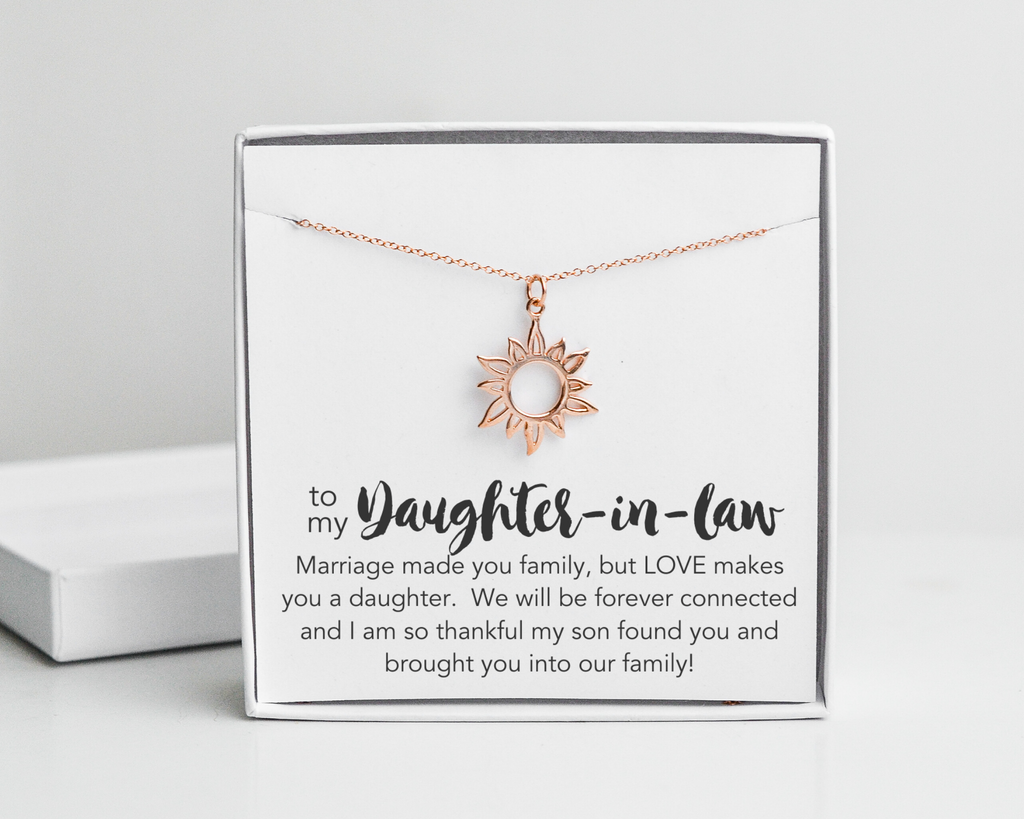 Daughter-in-Law Sun Necklace