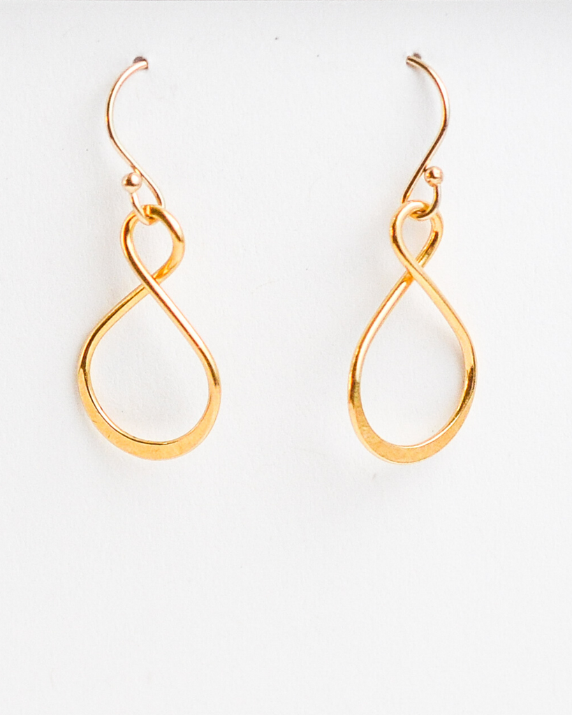 Infinity Drop Earrings