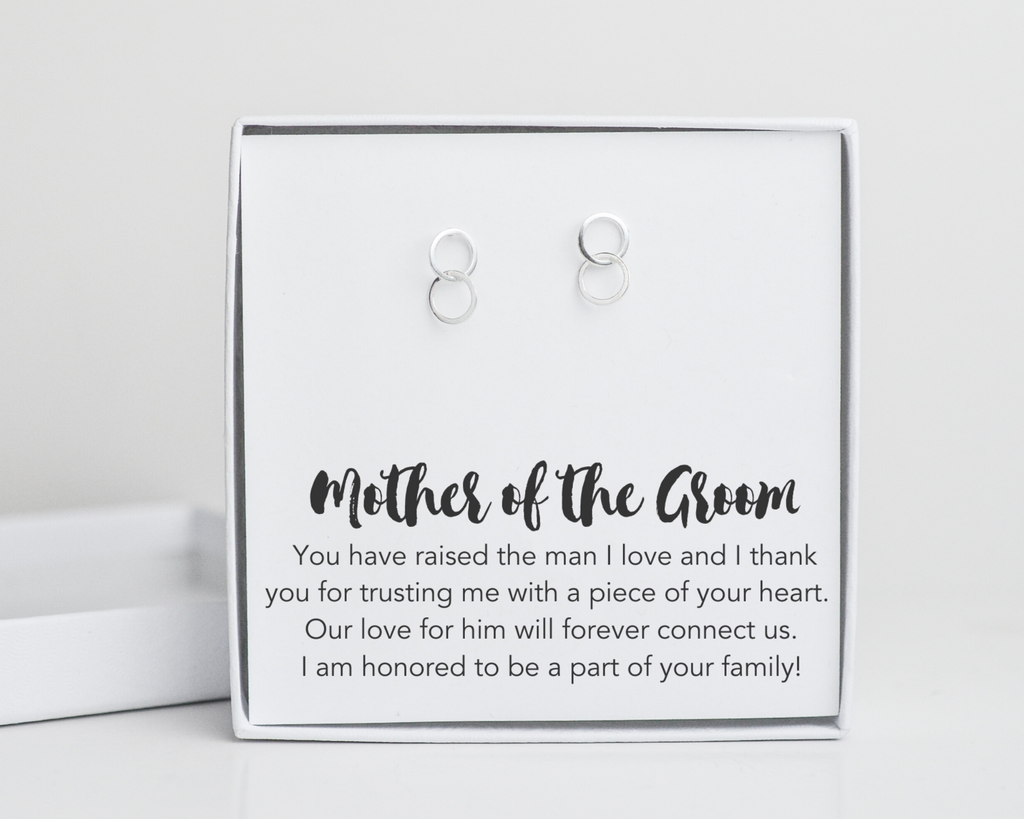 Mother of the Groom Circle Studs