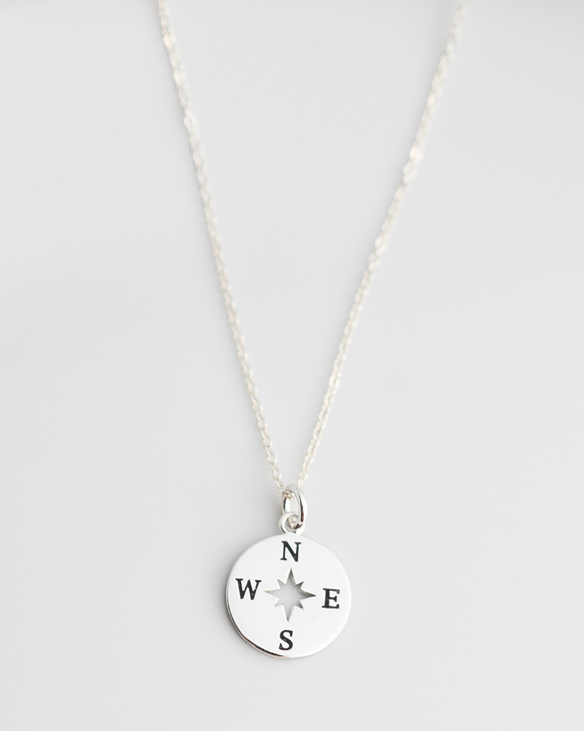 Solid Compass Necklace