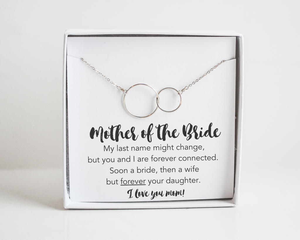 Mother of the Bride Connected Necklace