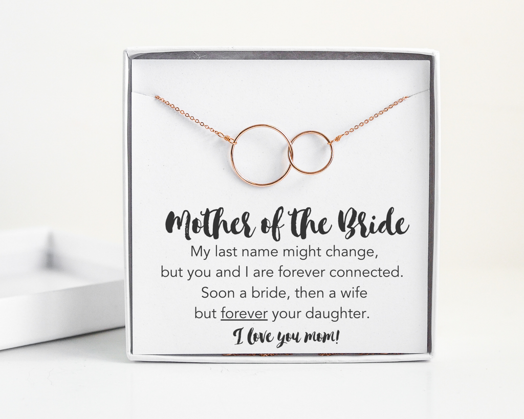Mother of the Bride Connected Necklace