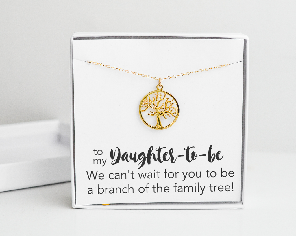 Daughter-to-Be Tree Necklace