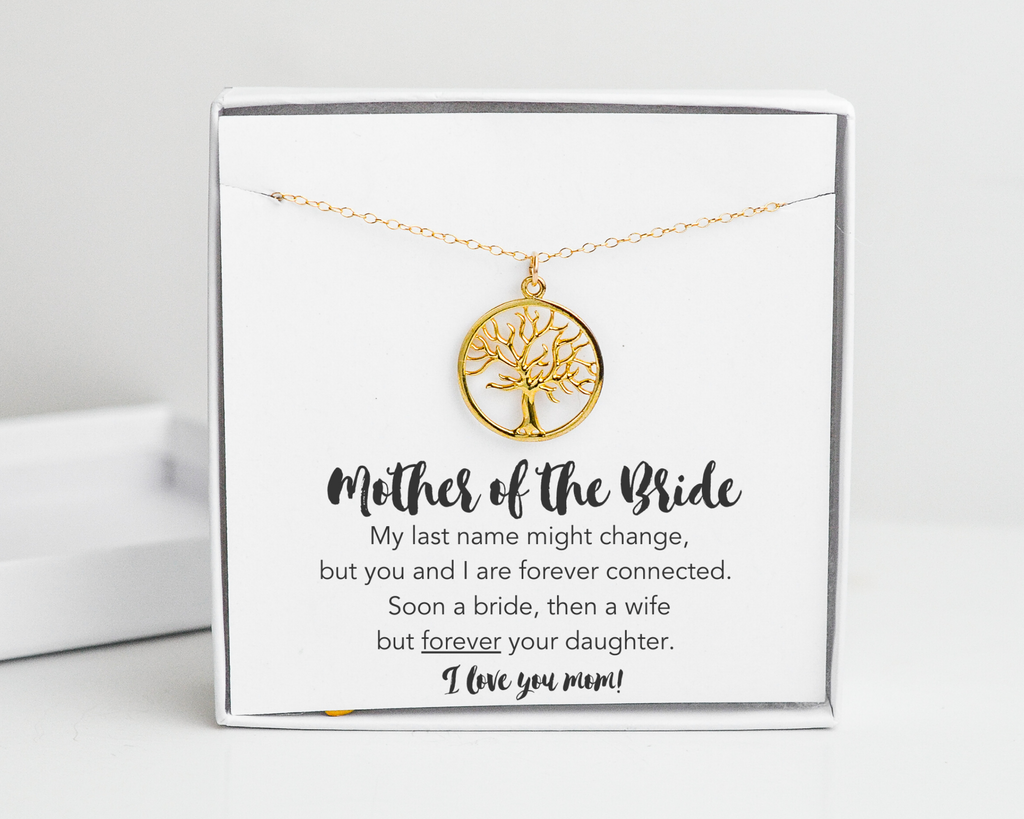 Mother of the Bride Tree Necklace