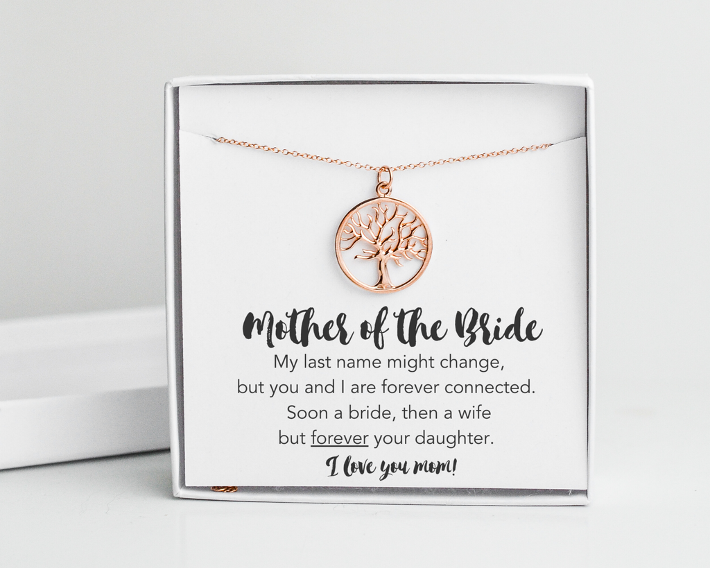 Mother of the Bride Tree Necklace