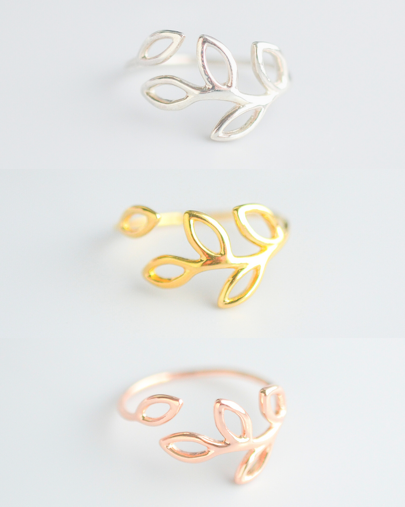 Leaf Wrap Ring