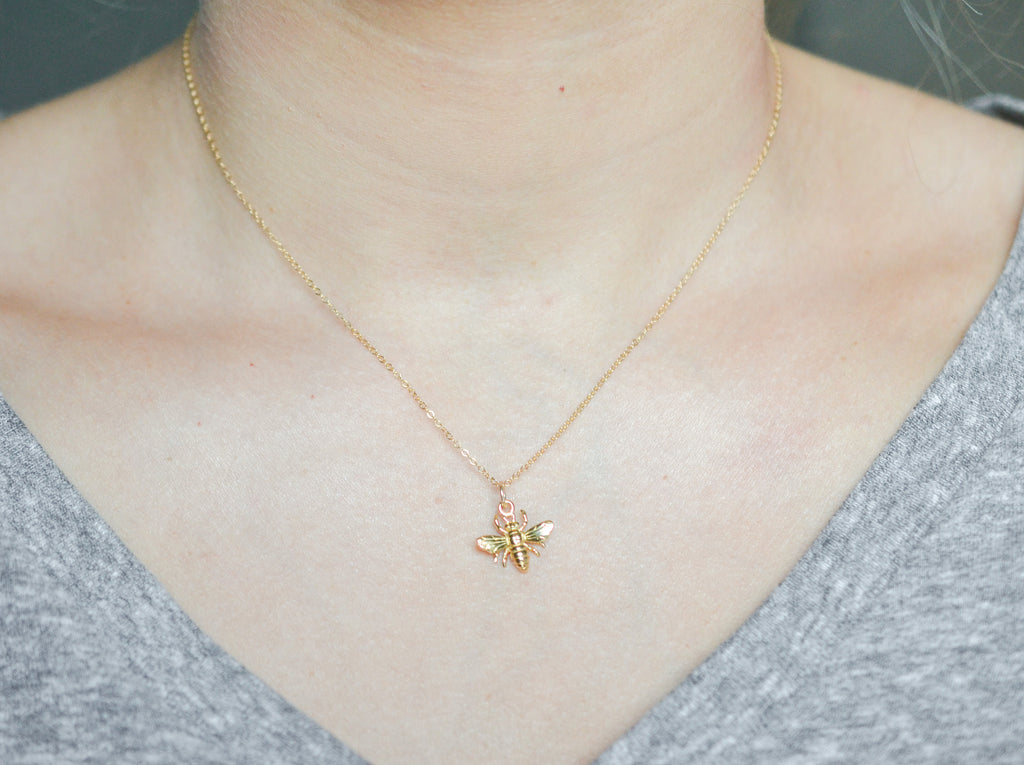 Bumblebee Necklace