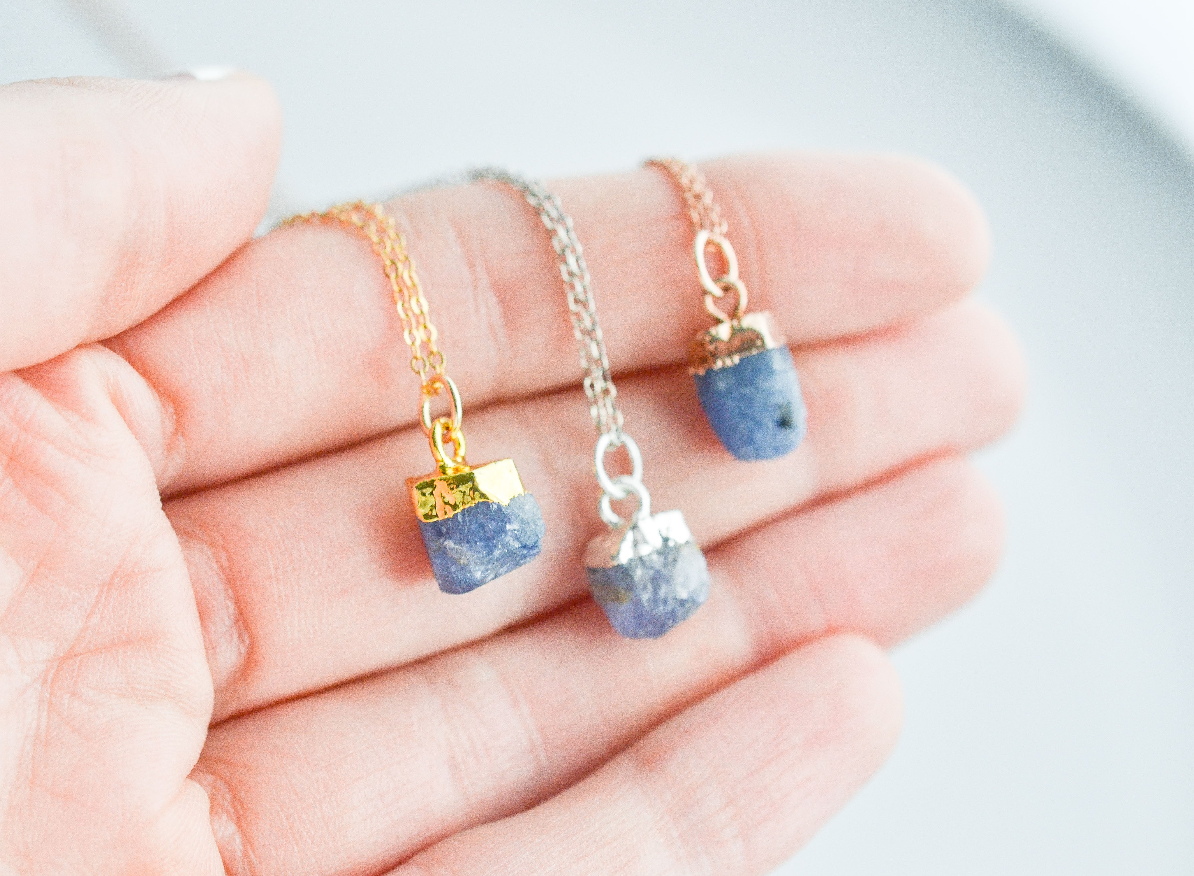 Topaz shop gemstone necklace
