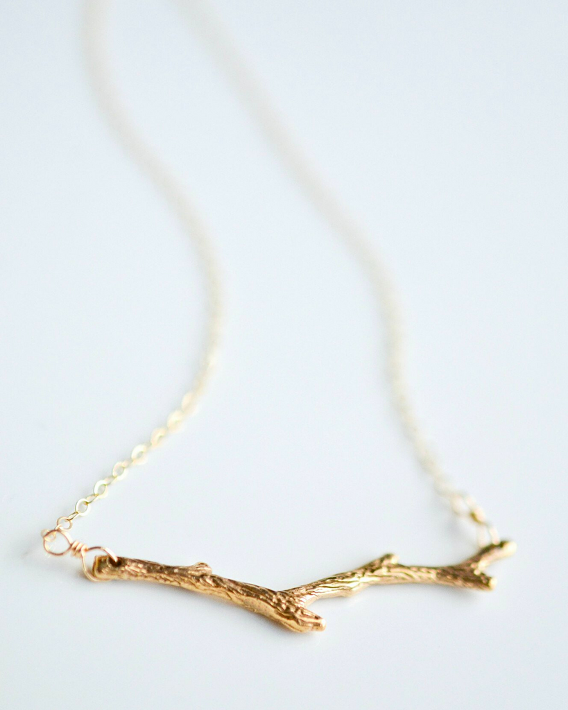 Tree Branch Necklace