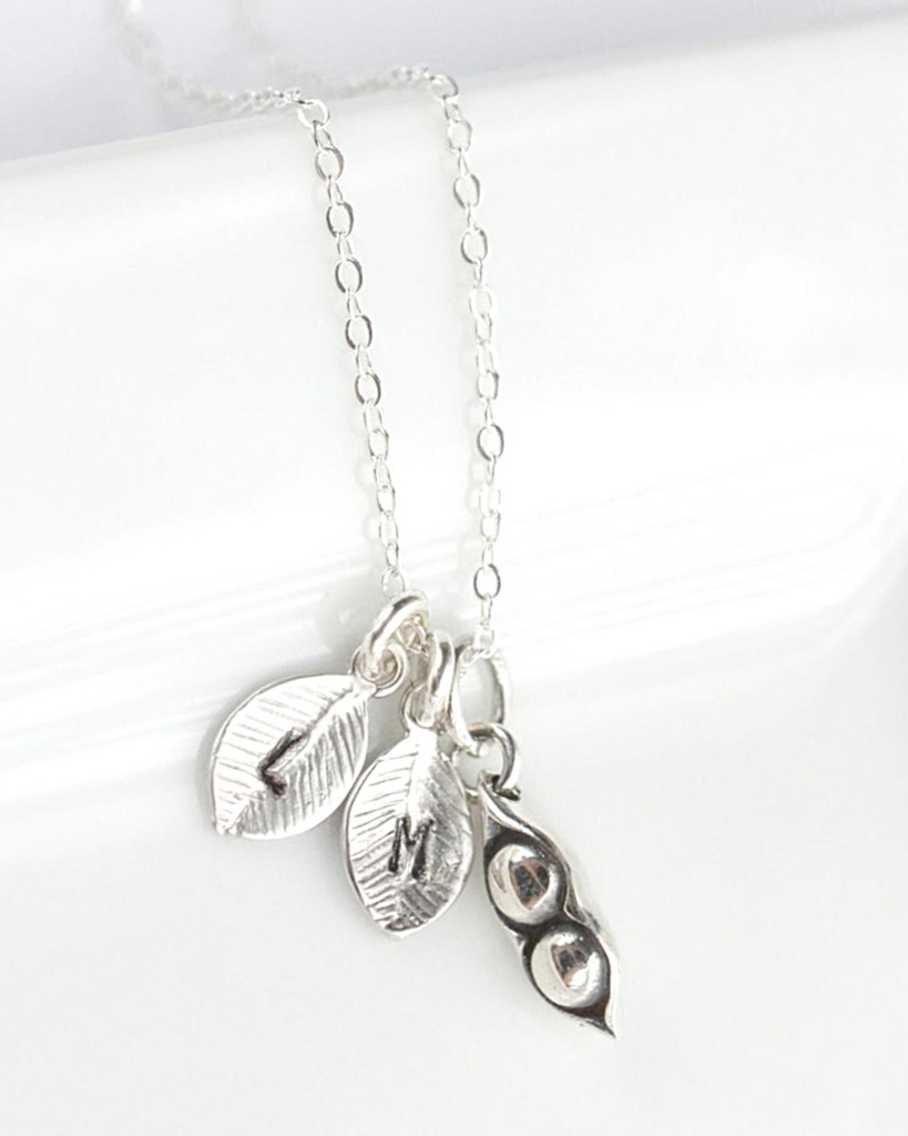 Two Peas in a Pod Necklace