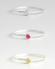 Summer Birthstone Rings