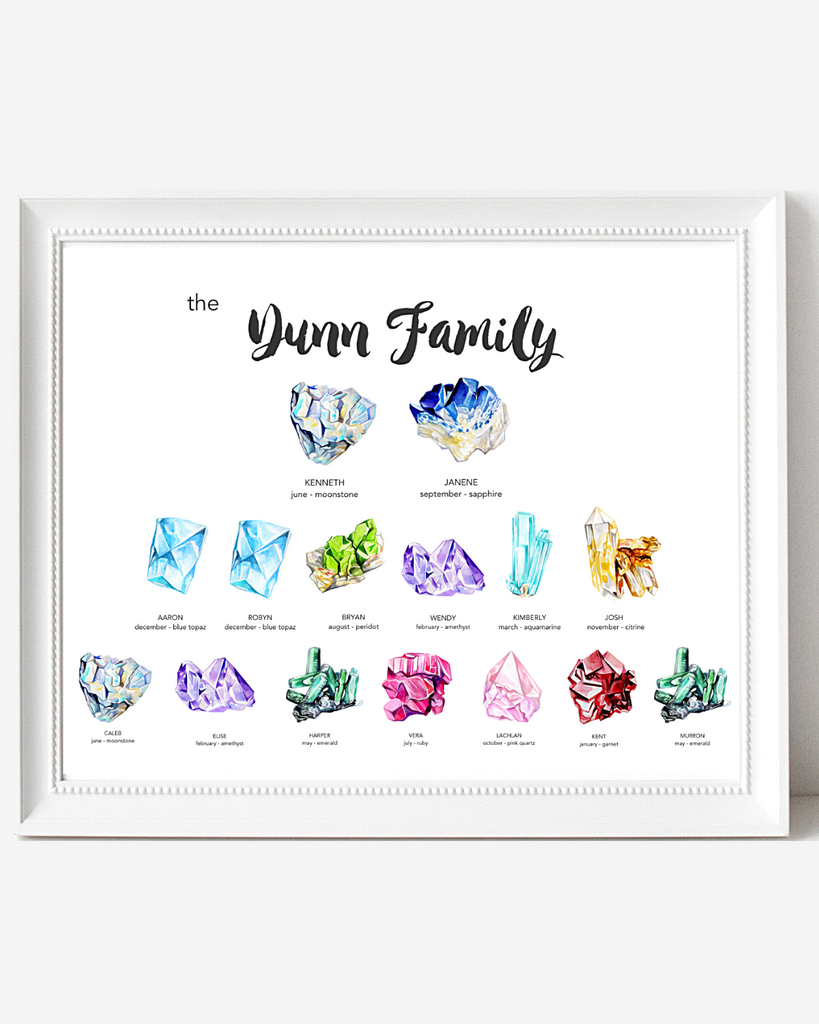 Extended Family Art Print