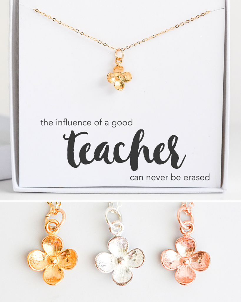 Teacher Bloom Necklace