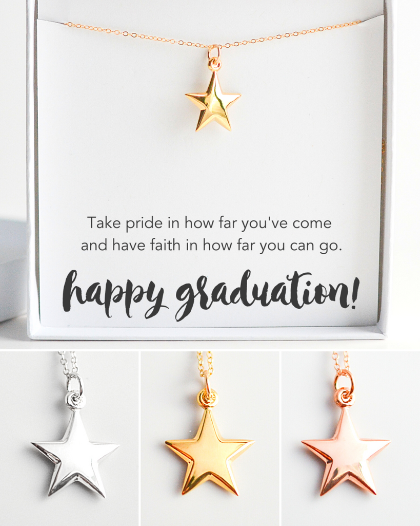 Graduate Star Necklace