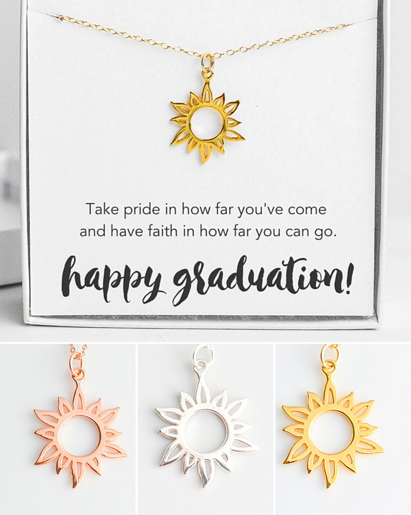 Graduate Sun Necklace