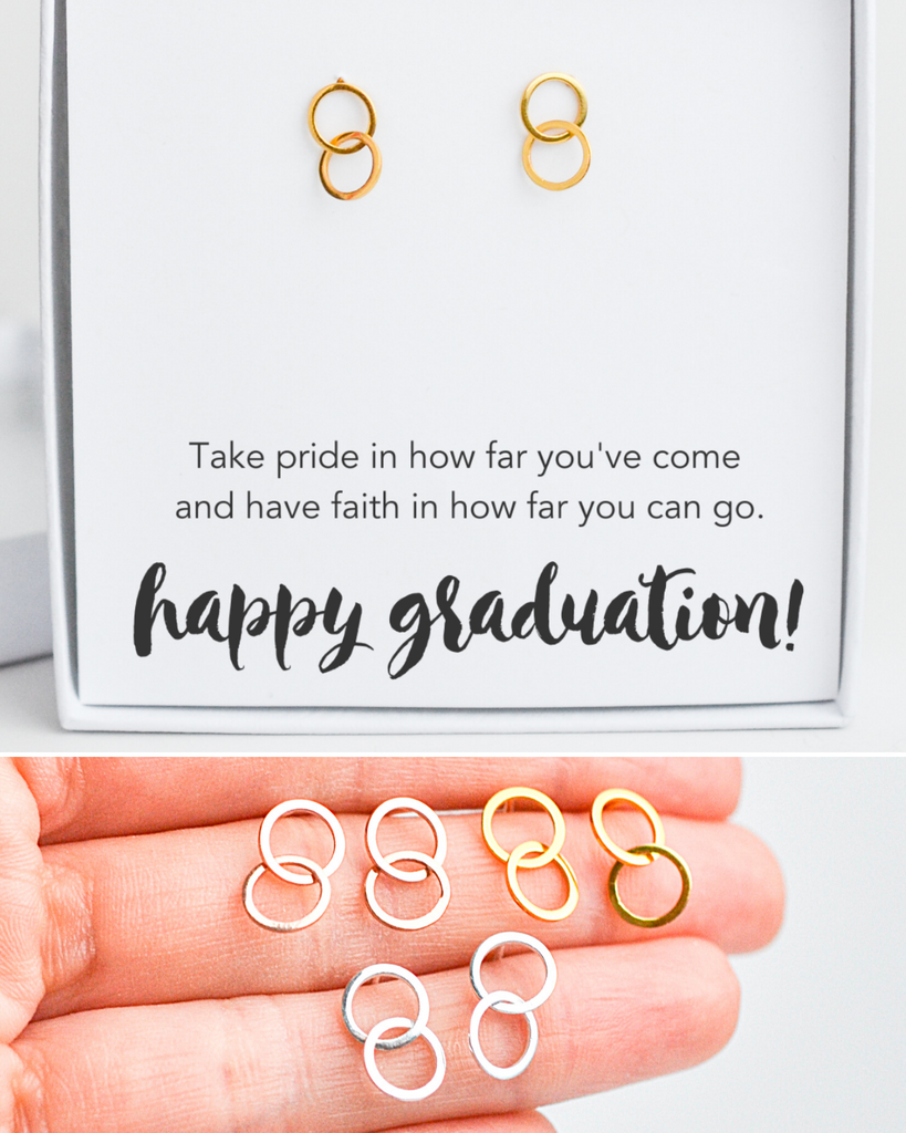 Graduate Tiny Stud Earrings