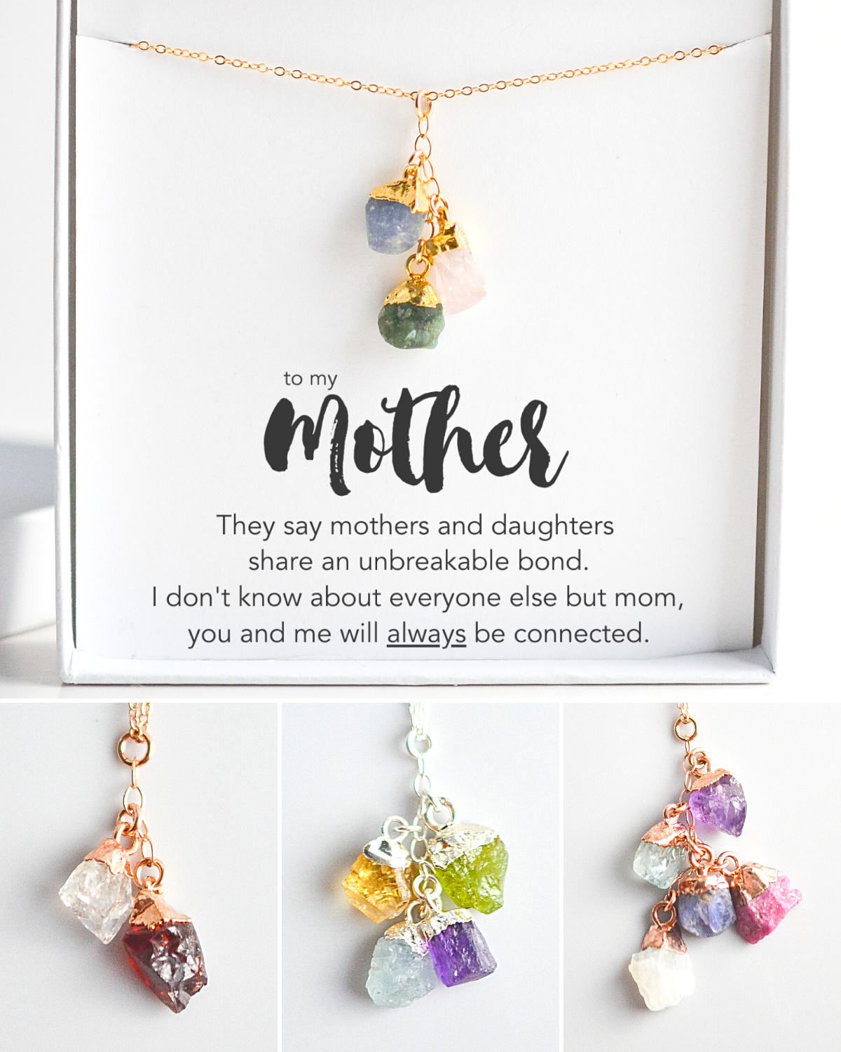 Birthstone charms for mothers deals