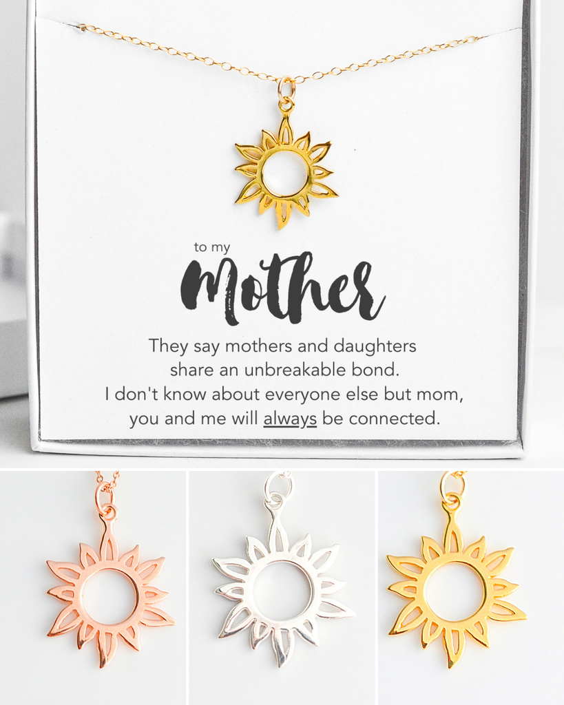 Mother's Sun Necklace