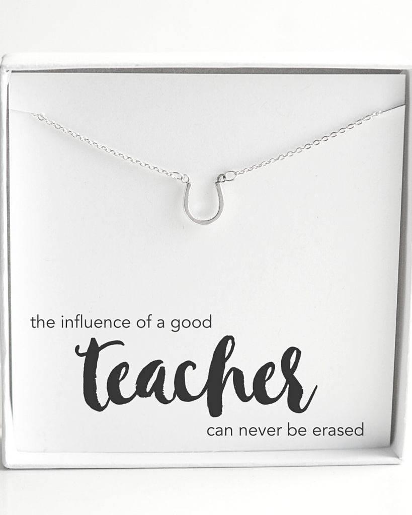 Teacher Good Luck Necklace