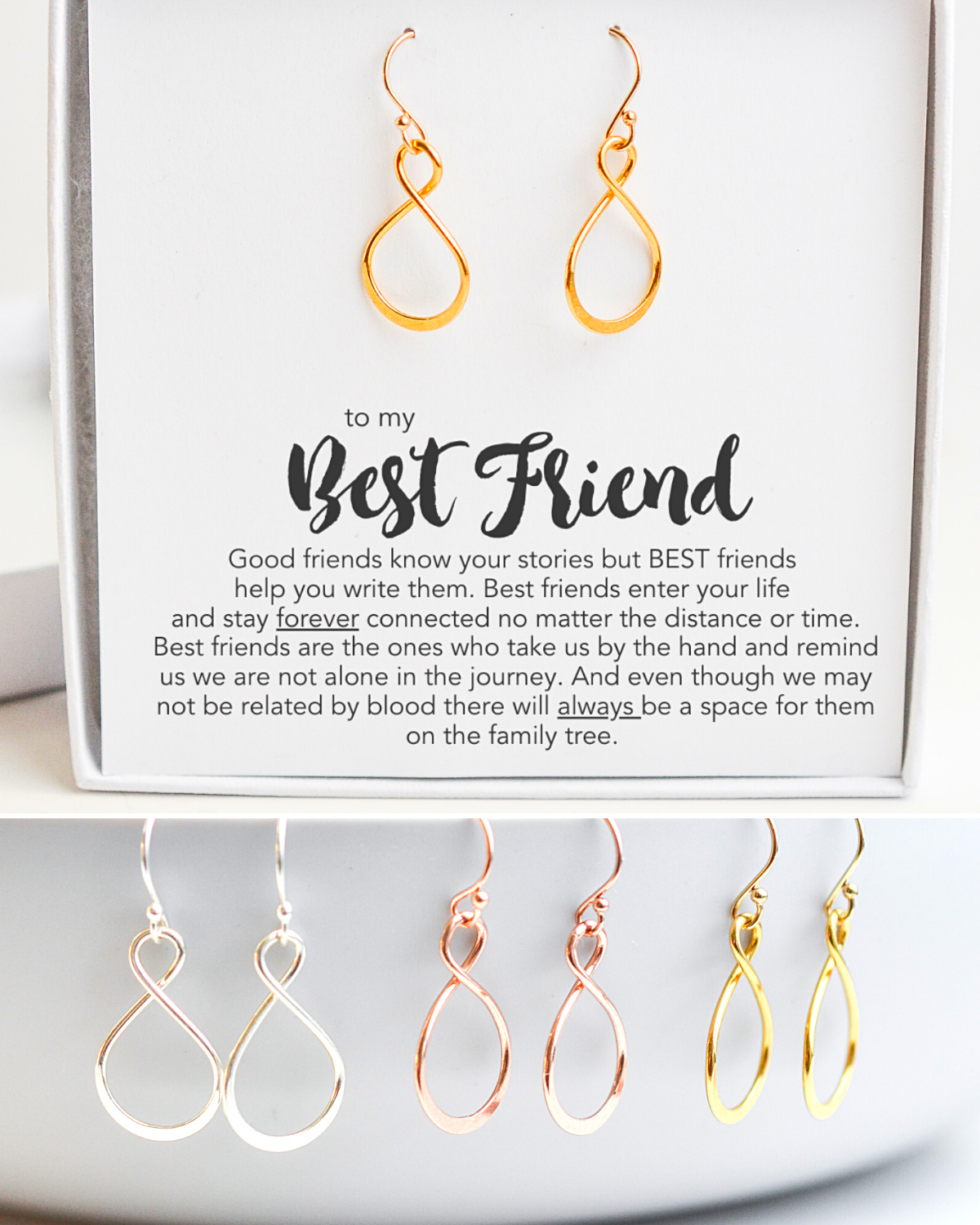 Best friend earrings discount