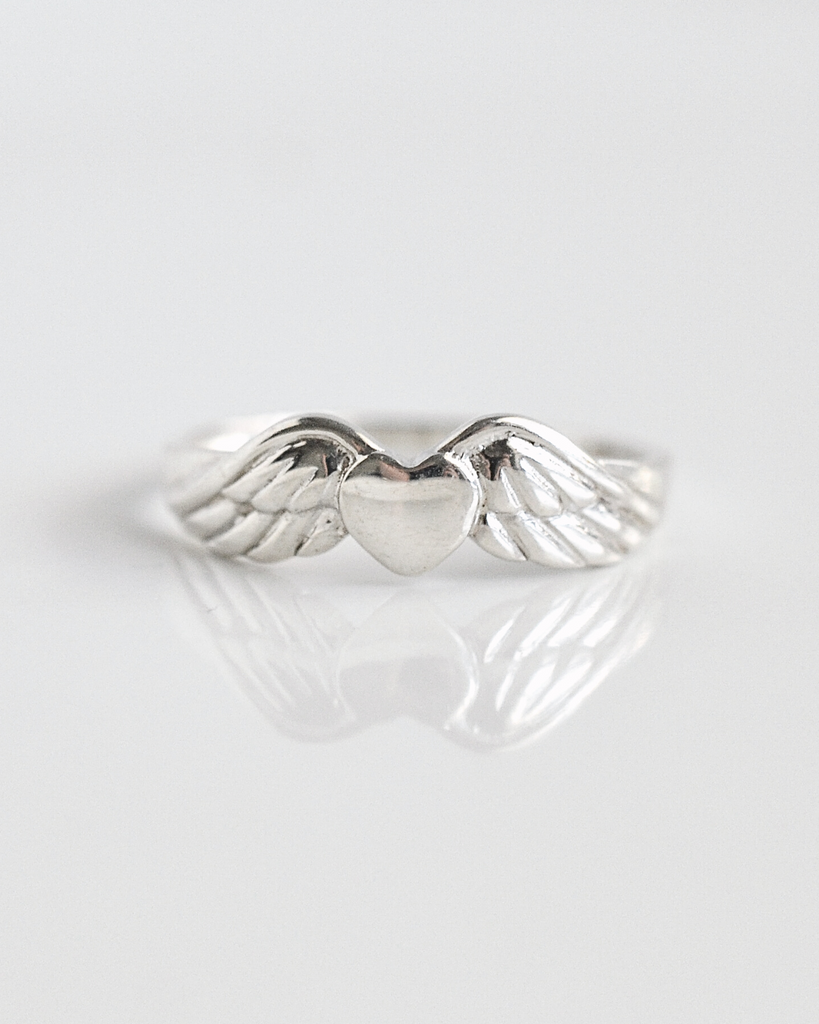 Winged Heart Ring