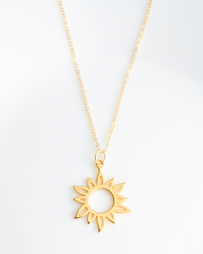 Maid of Honor Sun Necklace