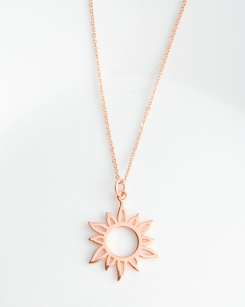 Mother of the Bride Sun Necklace