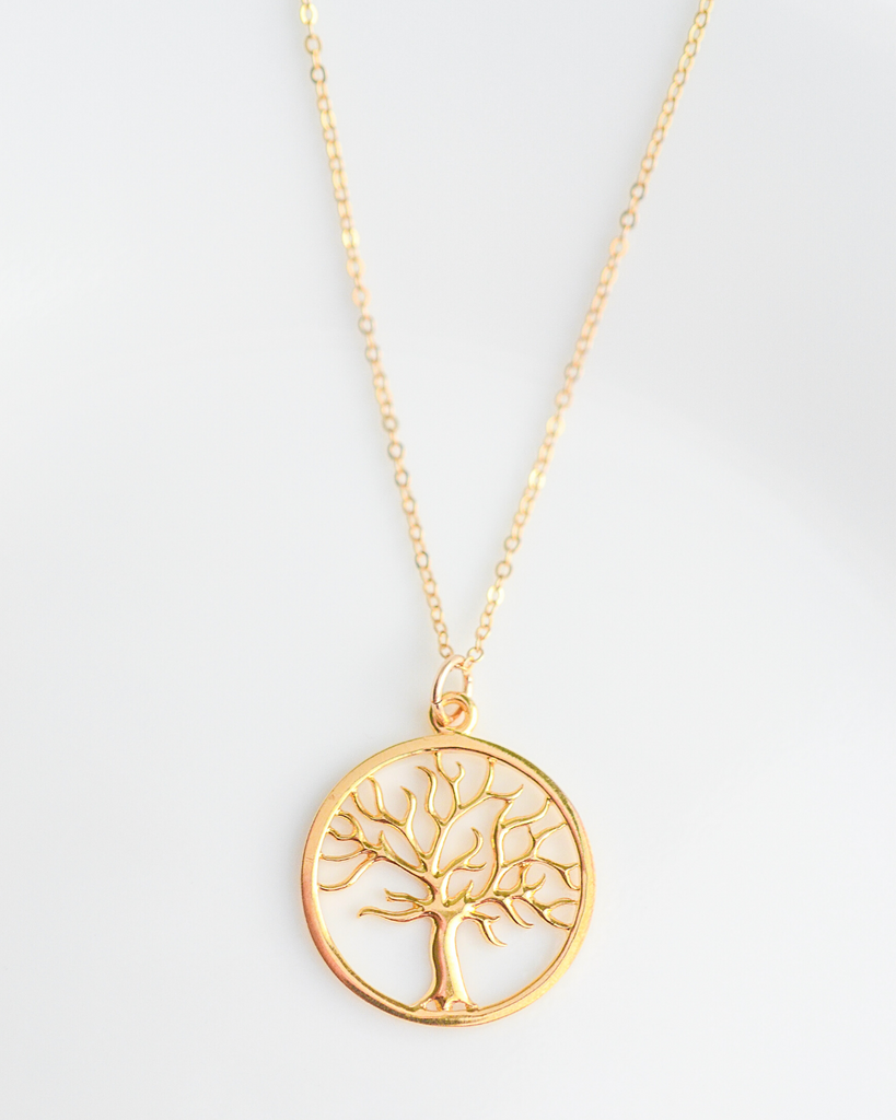 Grandma Family Tree Necklace