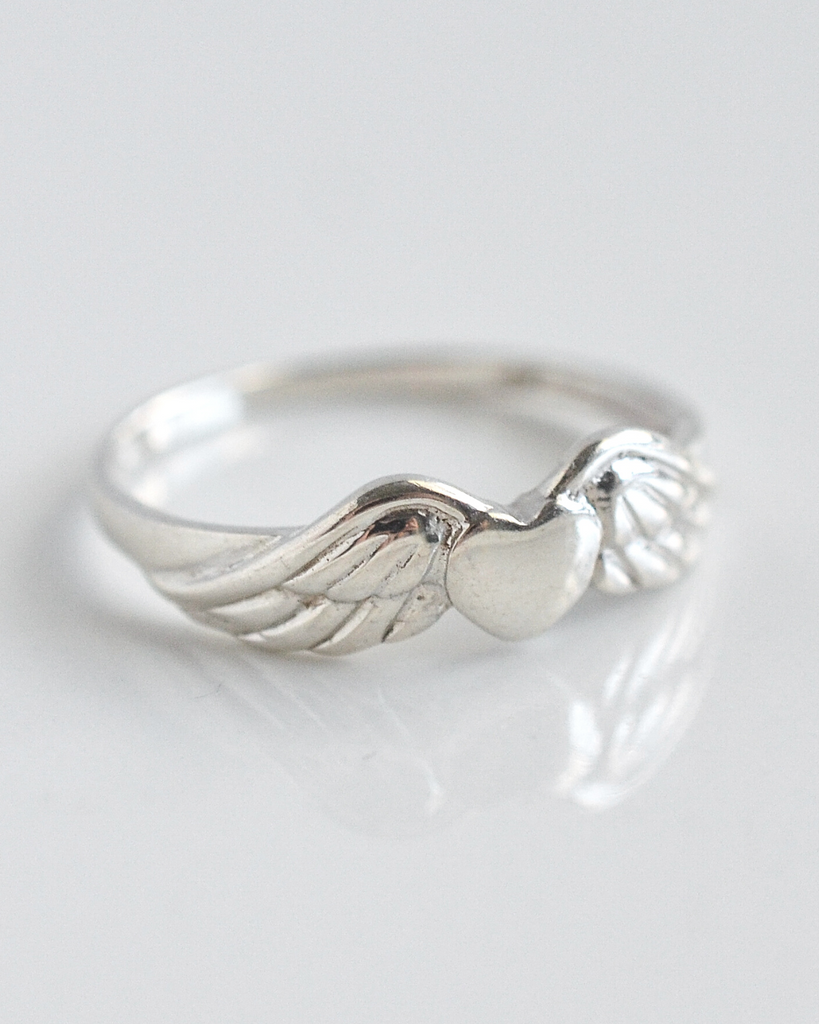 Winged Heart Ring
