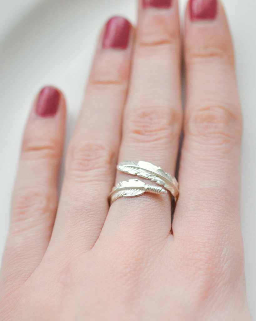 Feather Wrap Ring