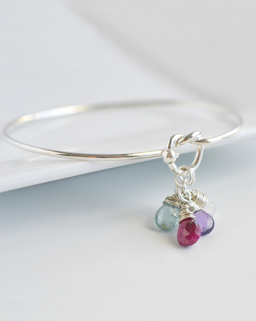 Infinity Birthstone Bracelet