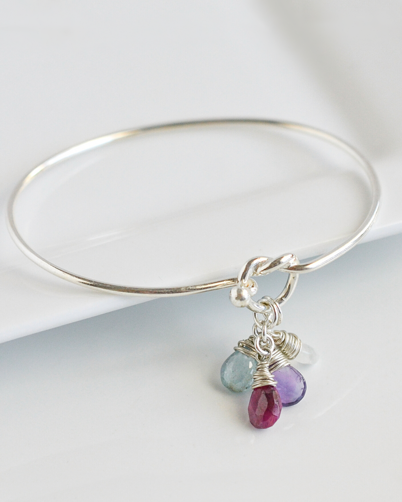 Infinity Birthstone Bracelet