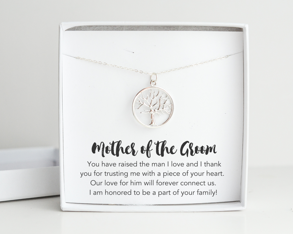 Mother of the Groom Tree Necklace