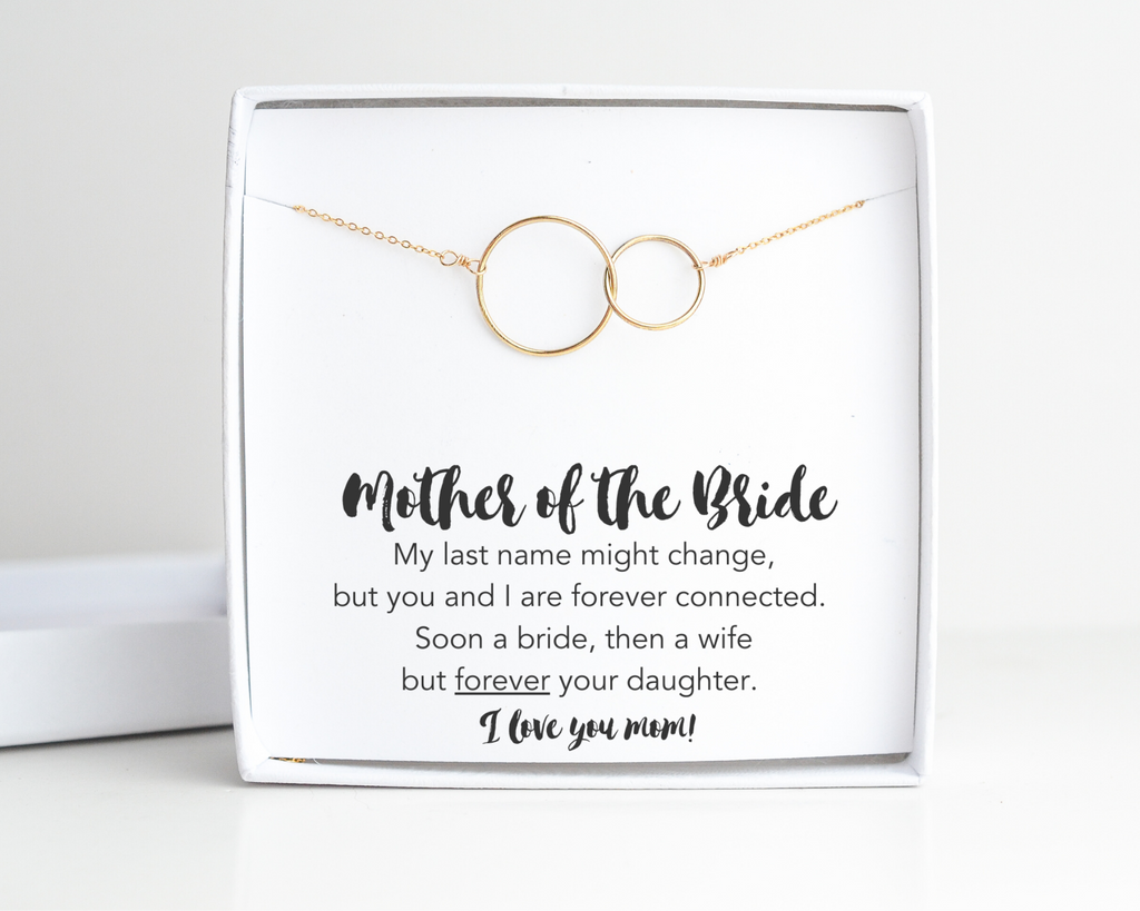 Mother of the Bride Connected Necklace