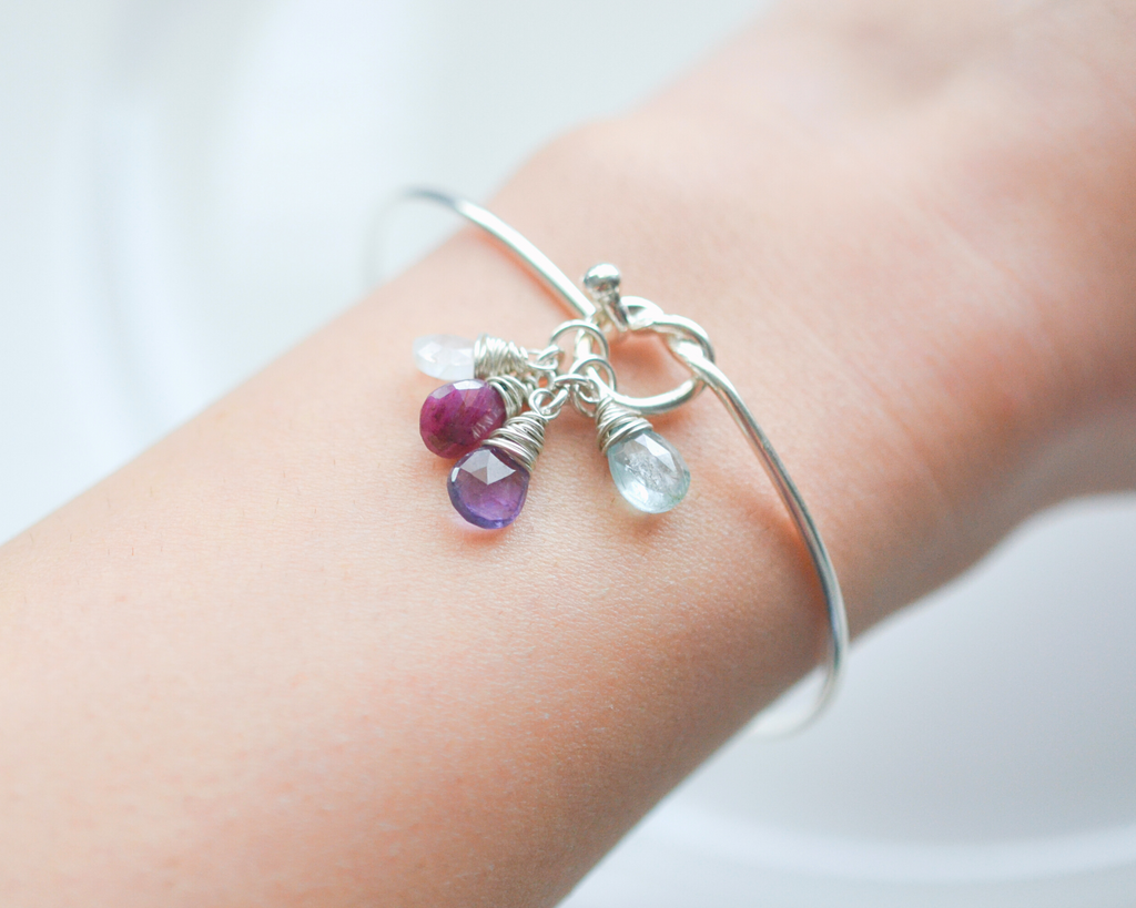 Infinity Birthstone Bracelet