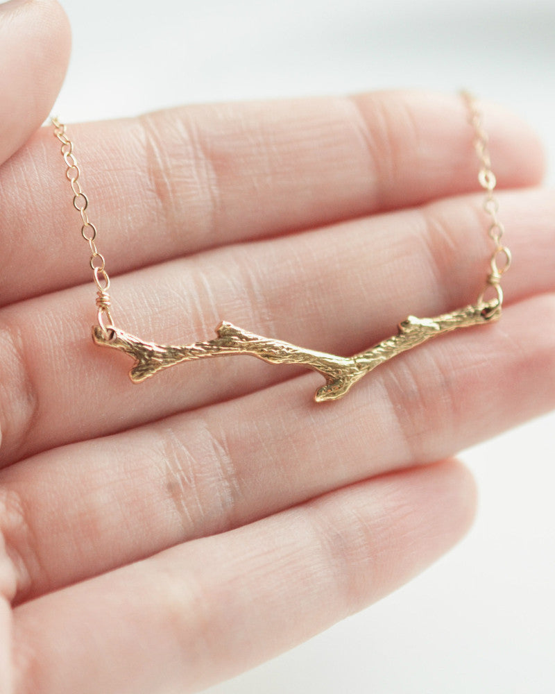 Tree Branch Necklace