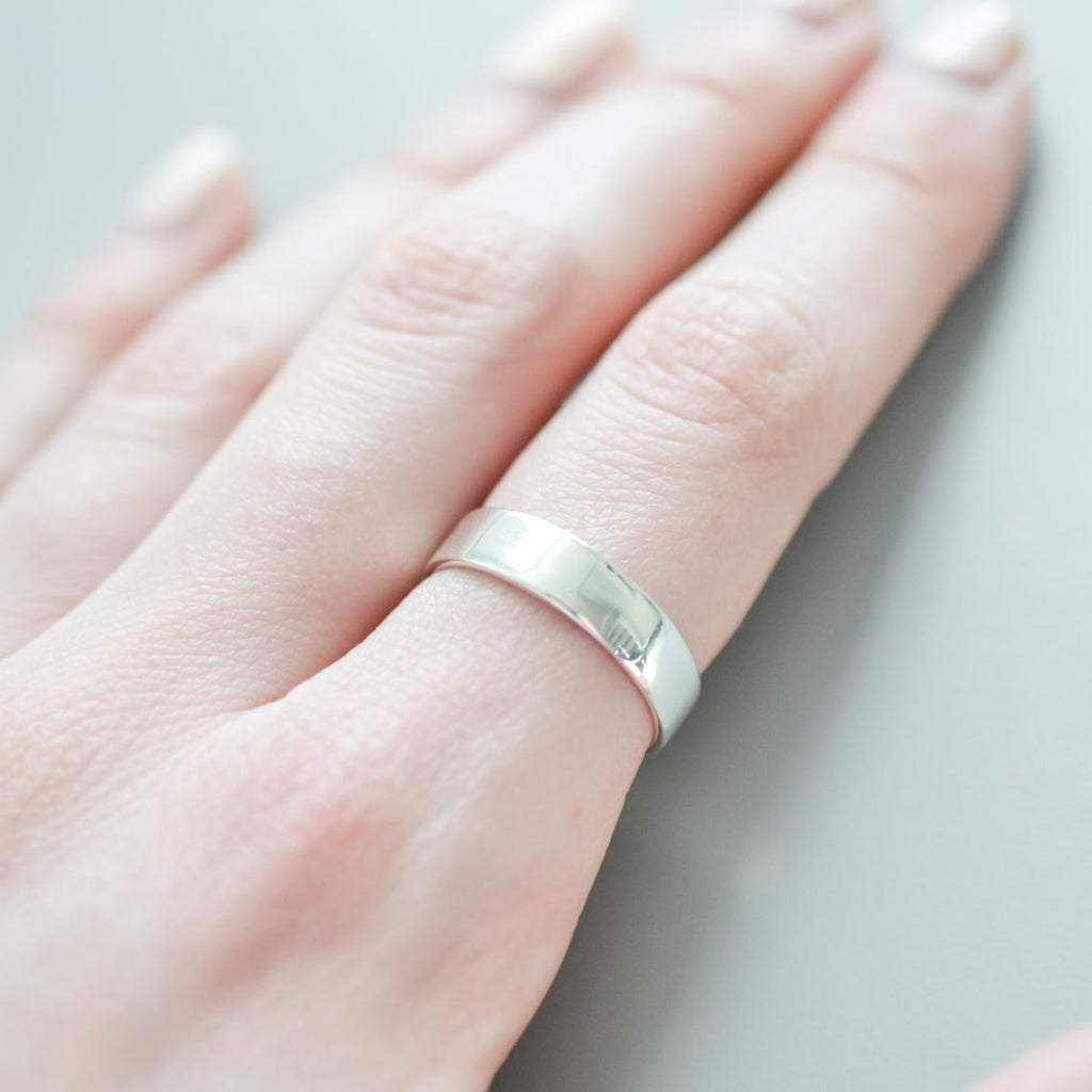 Silver Band Ring