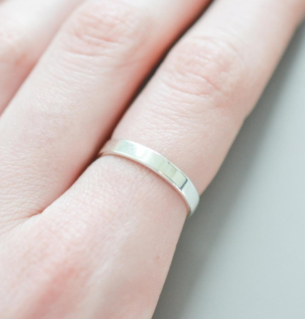 Silver Band Ring