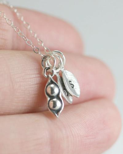 Two Peas in a Pod Necklace